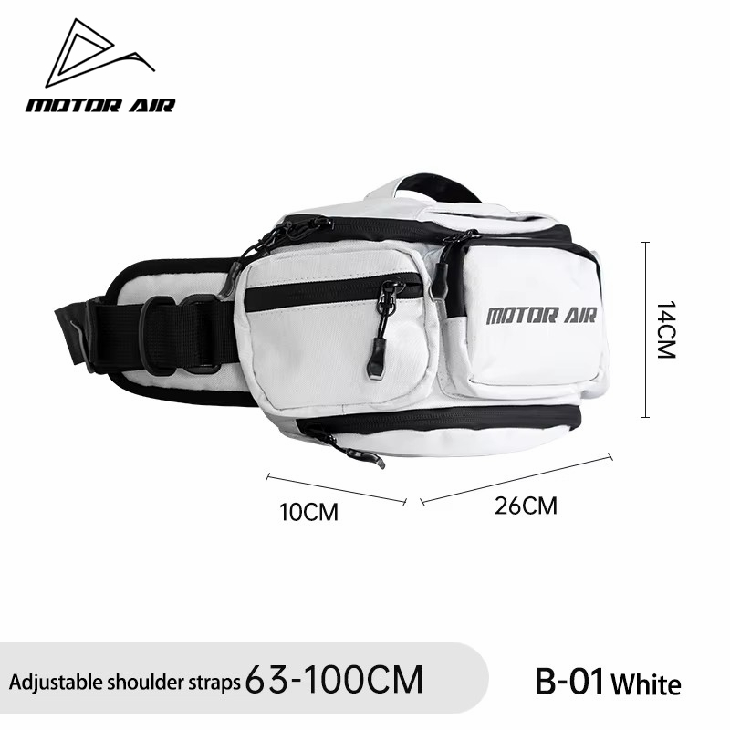 Motorcycle Gear With Airbag - Sac de taille, sac de poitrine