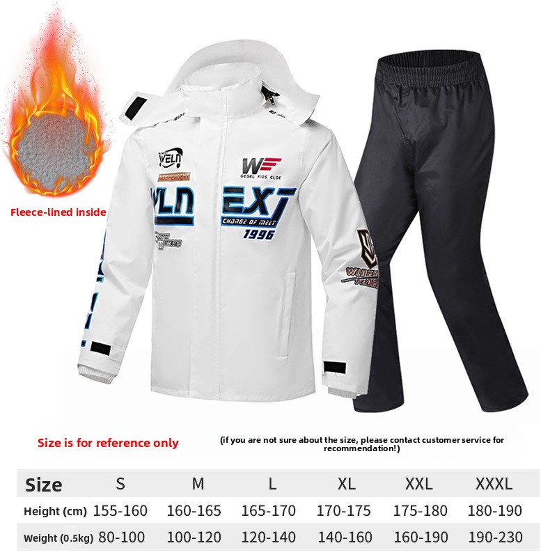 Combinaison imperméable pour m - Motorcycle Gear White avis et prix