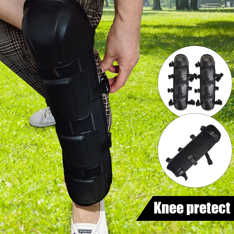 Protecteur de jambe noir avec  - Knee Guard Hard avis et prix