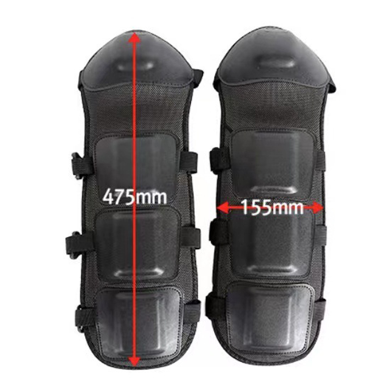 Protecteur de jambe noir avec  - Knee Guard Hard avis et prix
