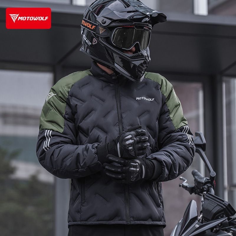 Doudoune de moto d'hiver imper - Motorcycle Gear White avis et prix
