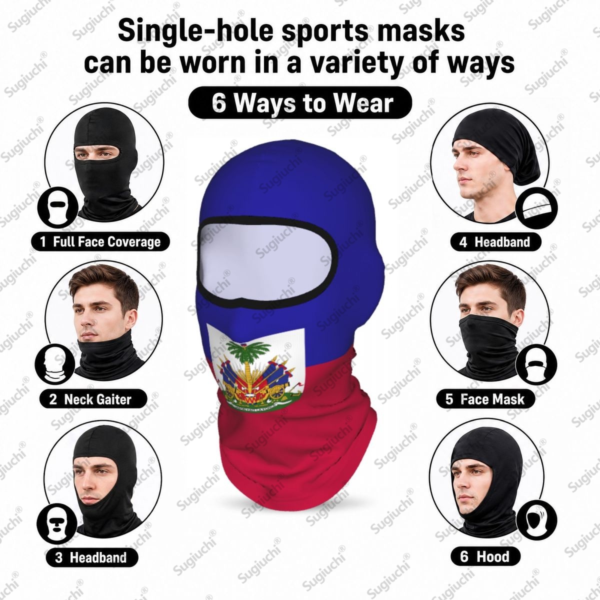 Cagoule de cyclisme intégrale  - Helmet Full Face avis et prix